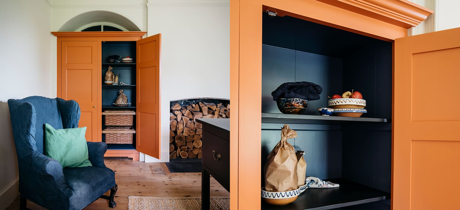 Bespoke Orange Piano Room Bespoke Orange Piano Room