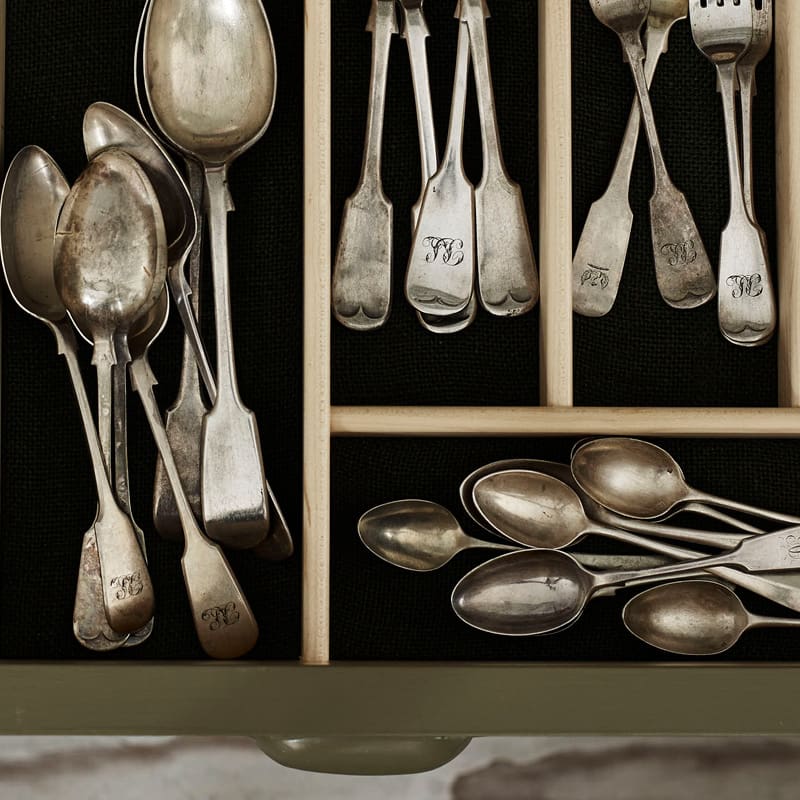 Silverware for Plain English Design Details Plain English Storage Designs