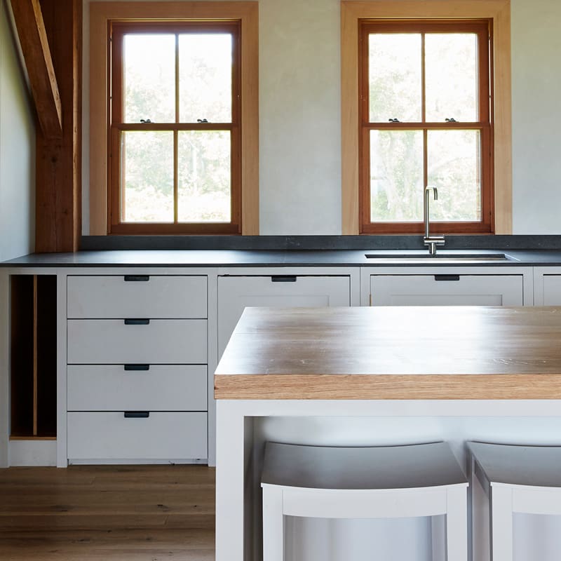 Plain English Design US Showroom  White Plain English US Kitchen Showroom