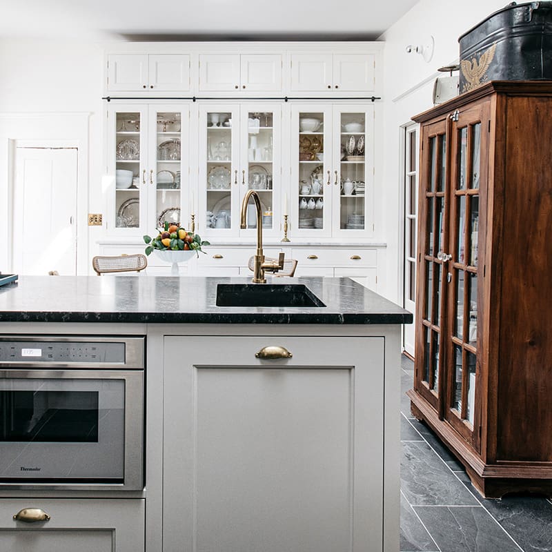 Plain English Design bespoke kitchen project in Provincetown USA