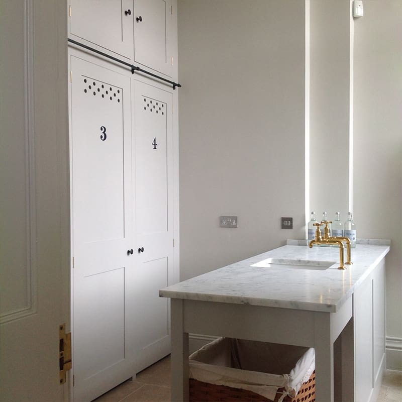 Plain English Laundry Room Design USA