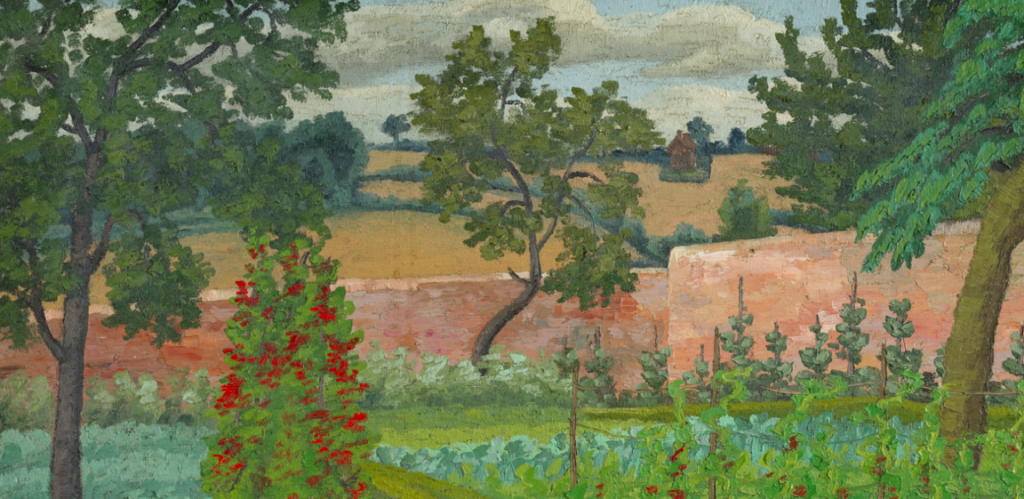 Benton End, Suffolk - the walled garden of Sir Cedric Morris